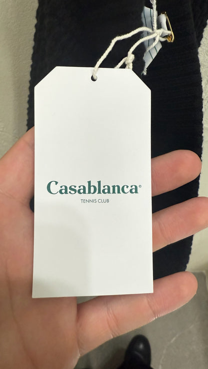 Casablanca Crochet Tennis Shorts