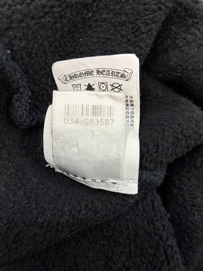 Chrome Hearts King Taco Triple Cross Embroidered Pullover Hoodie Black
