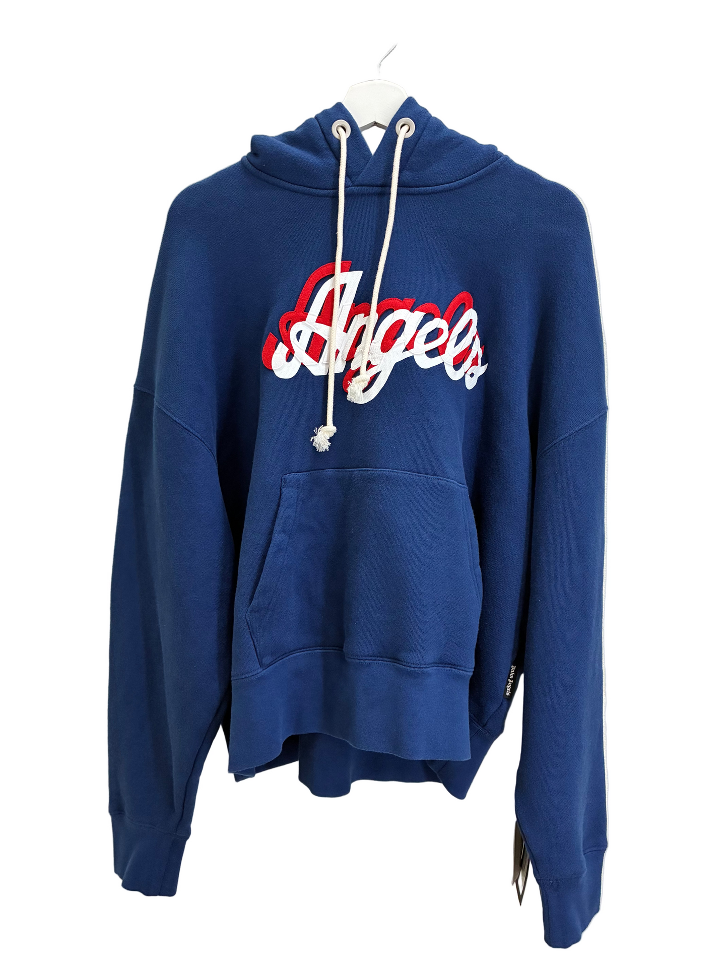 Palm Angels “Angels” Hoodie Blue