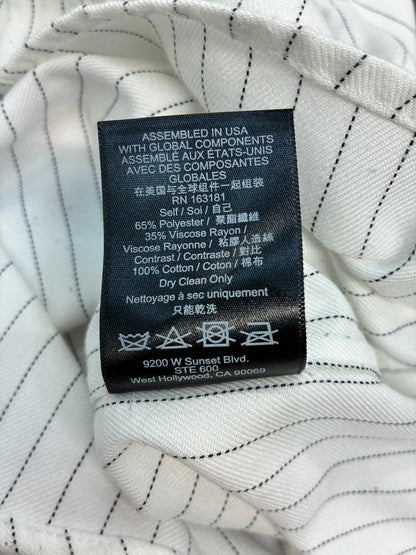 Rhude Twill Stripped Mechanic Shirt