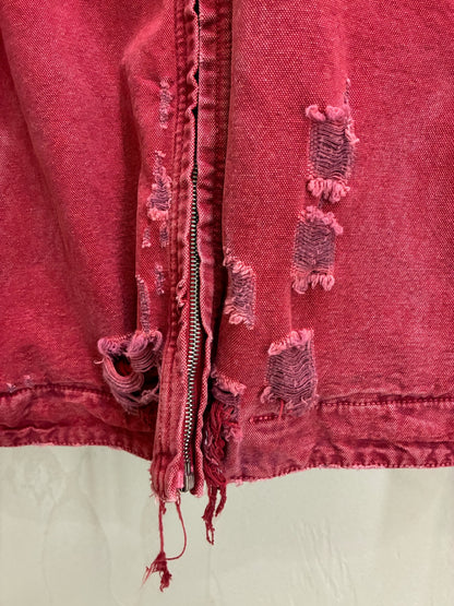 Enfant Riches Deprimes Italian Romance Zip Up Jacket 'Red"