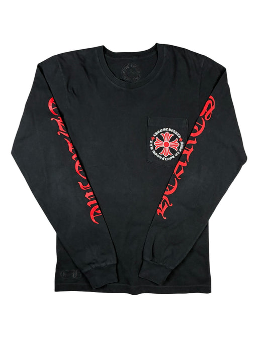 Chrome Hearts Made In Hollywood Plus Cross Long Sleeve