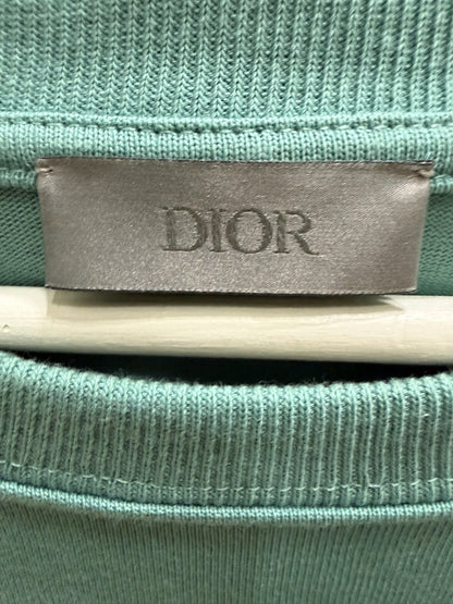 Dior CD Icon Relaxed Fit T-Shirt Sea Green