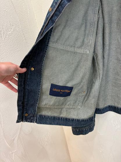 Louis Vuitton LV Monogram Denim Carpenter Jacket