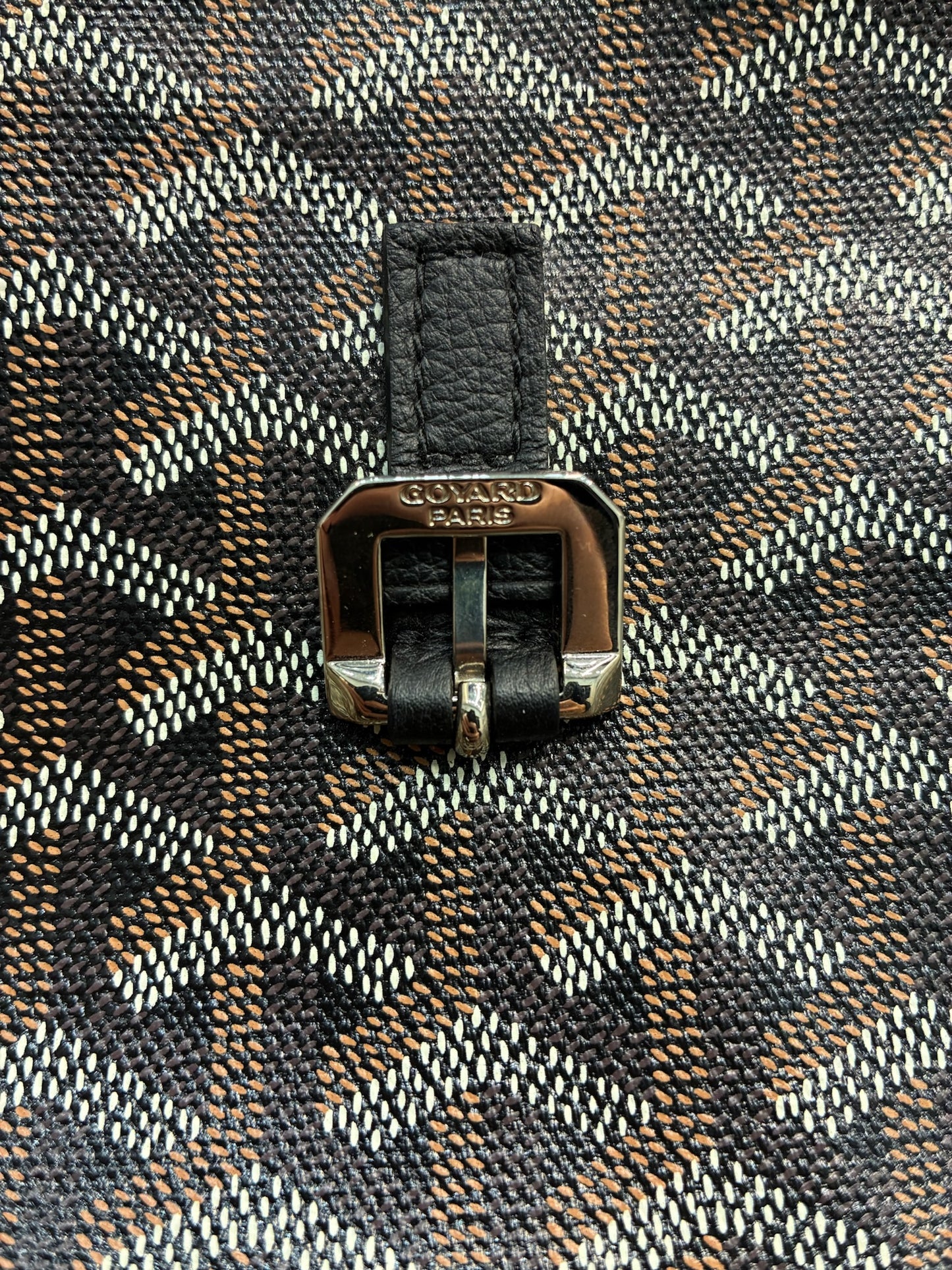 Goyard Black Capetien MM Messenger Bag