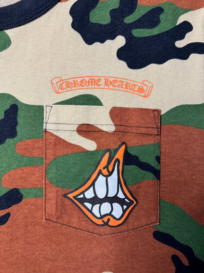Chrome Hearts x Matty Boy Caution Camo T-shirt