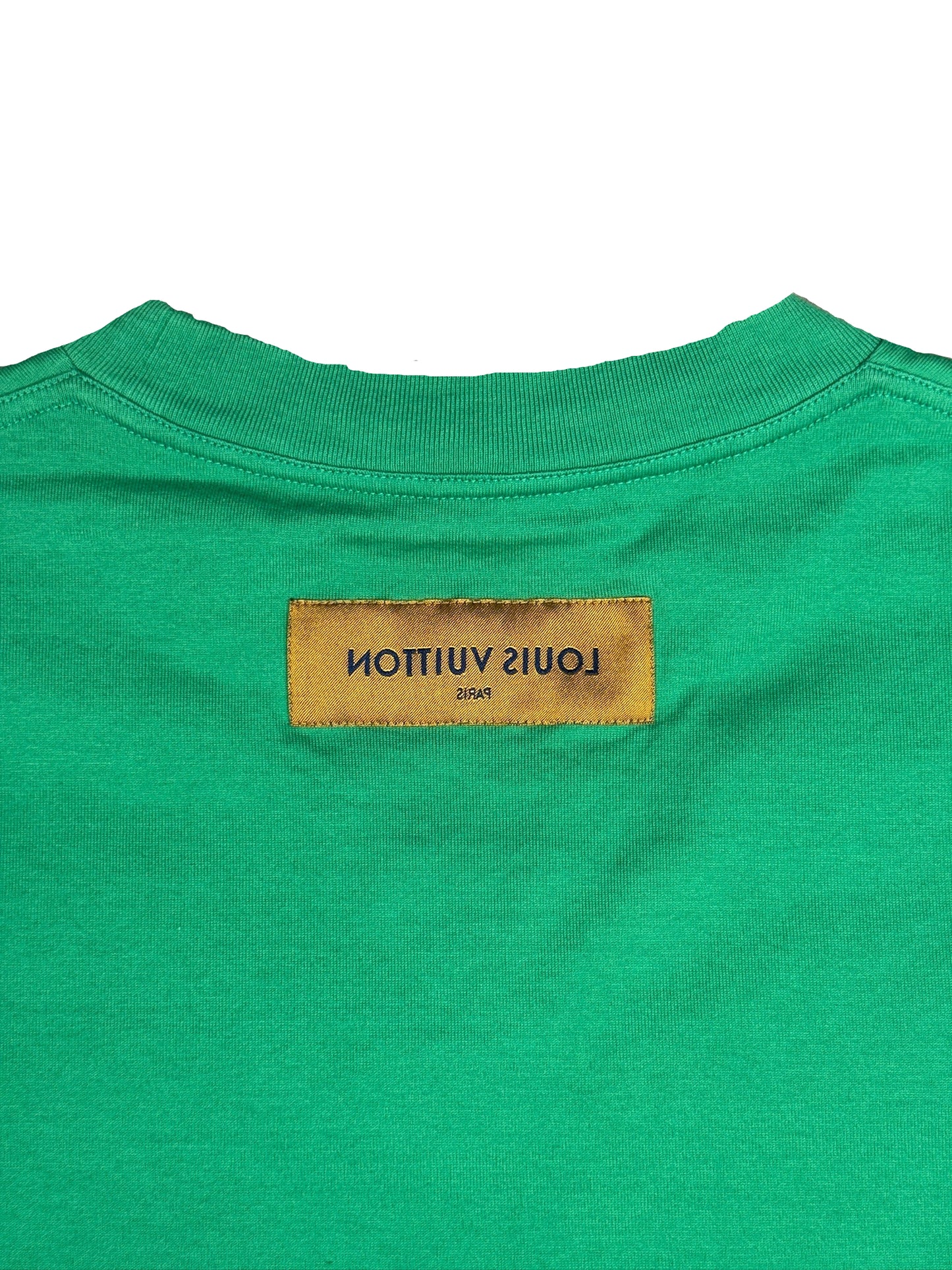 Louis Vuitton Green LV Debossed Tee