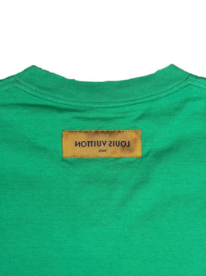 Louis Vuitton Green LV Debossed Tee