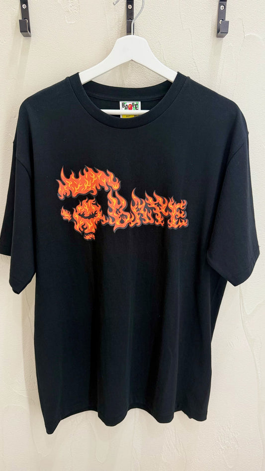 BAPE Flame Ape Short Sleeve Shirt