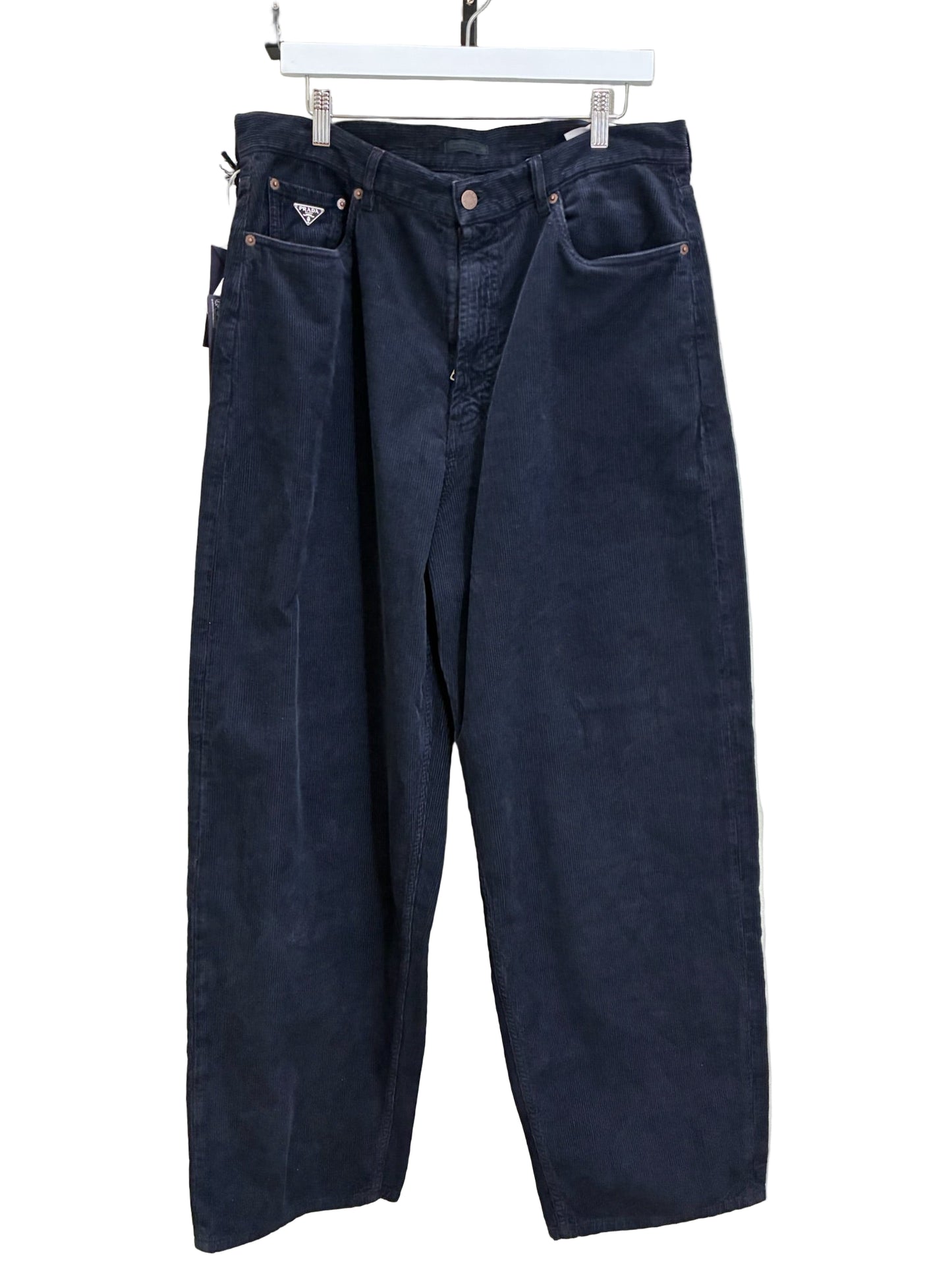 Prada Corduroy Relaxed Trousers