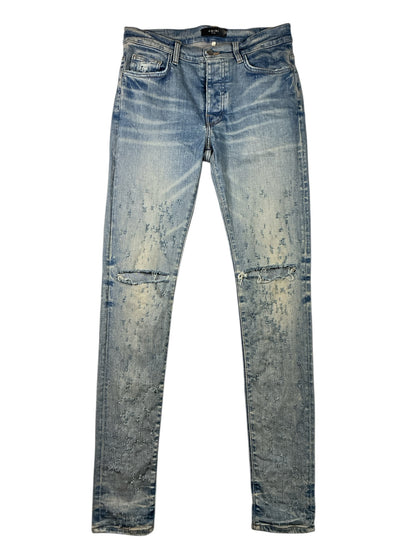 Amiri Shotgun Ripped Skinny Jeans