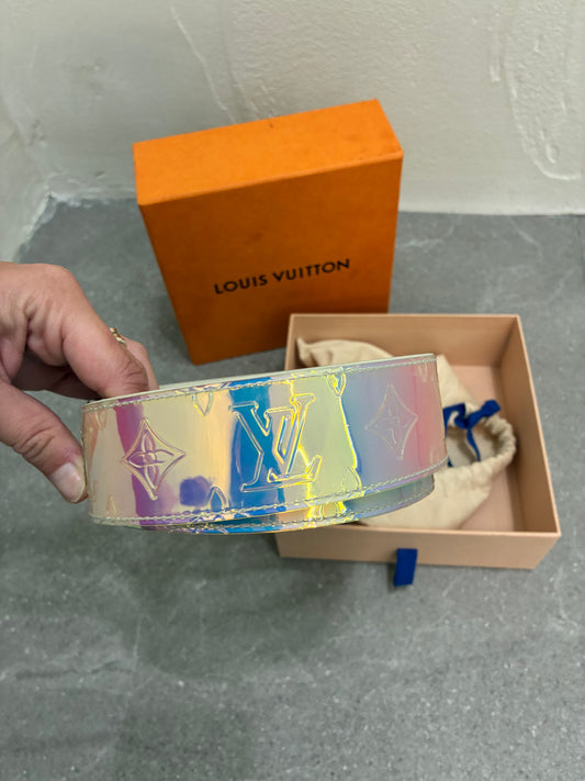 Louis Vuitton LV Shape Belt Monogram 40MM Prism