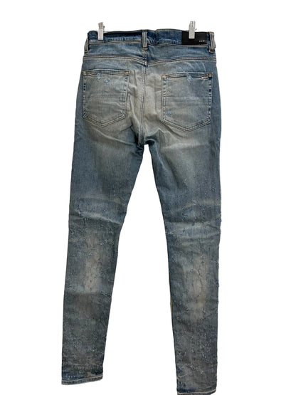 Amiri MX1 Distressed Skinny Jeans