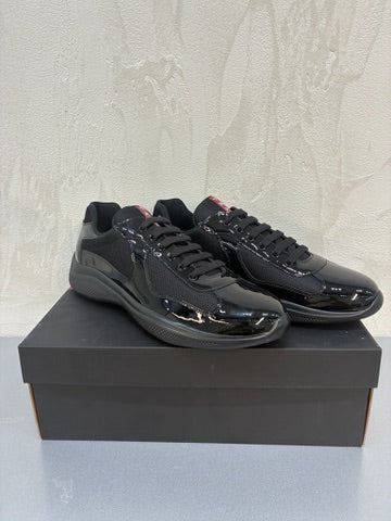 Prada America's Cup Black Patent Leather