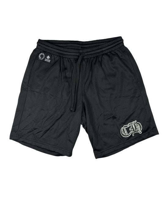 Chrome Hearts Black Mesh Shorts