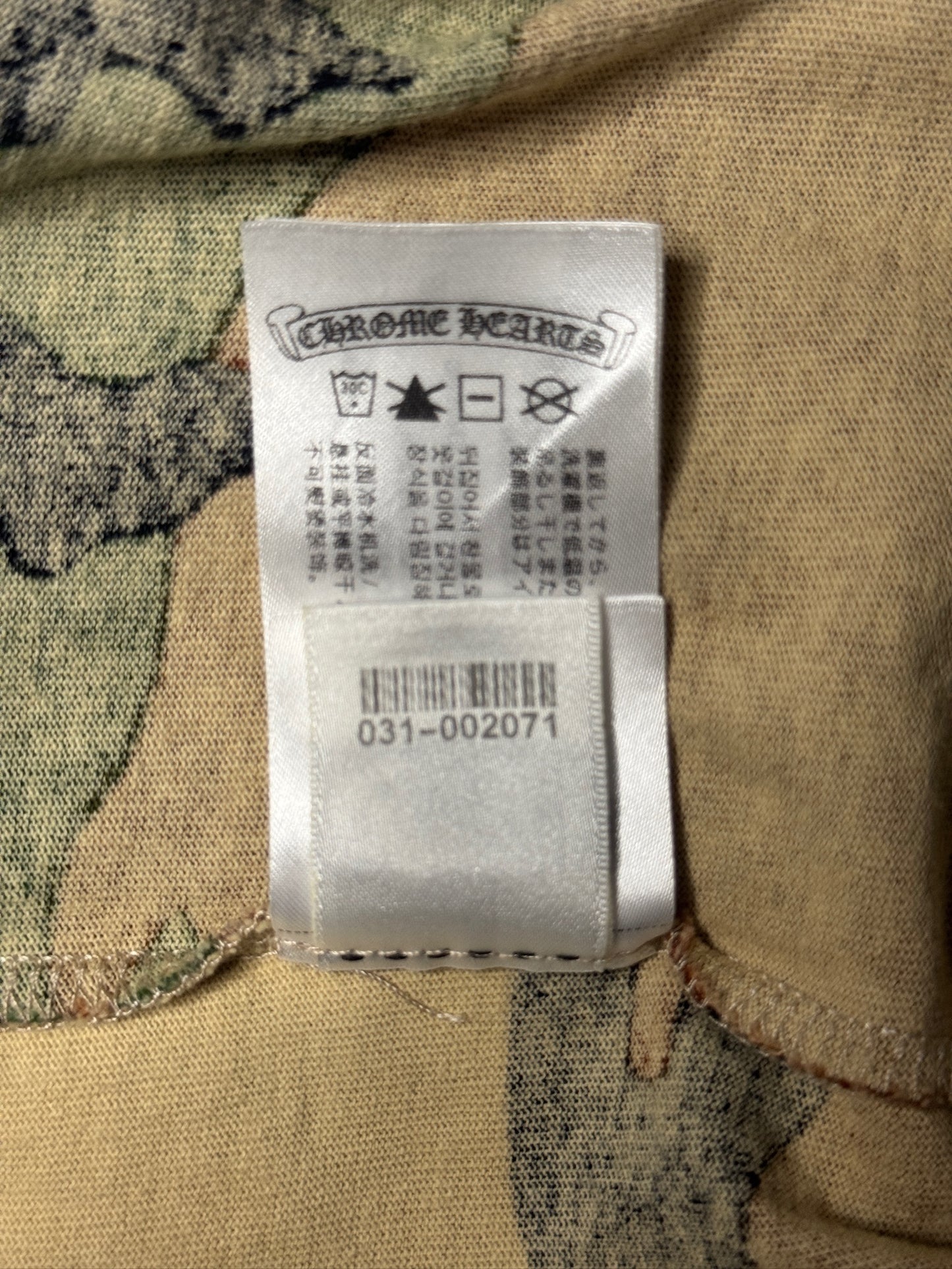 Chrome Hearts x Matty Boy Caution Camo T-shirt