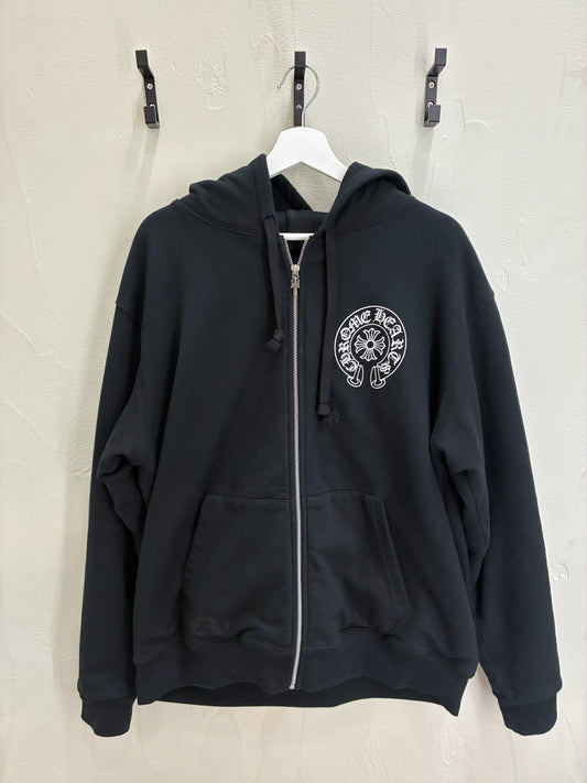 Chrome Hearts Los Angeles Horseshoe Exclusive Zip Up Hoodie