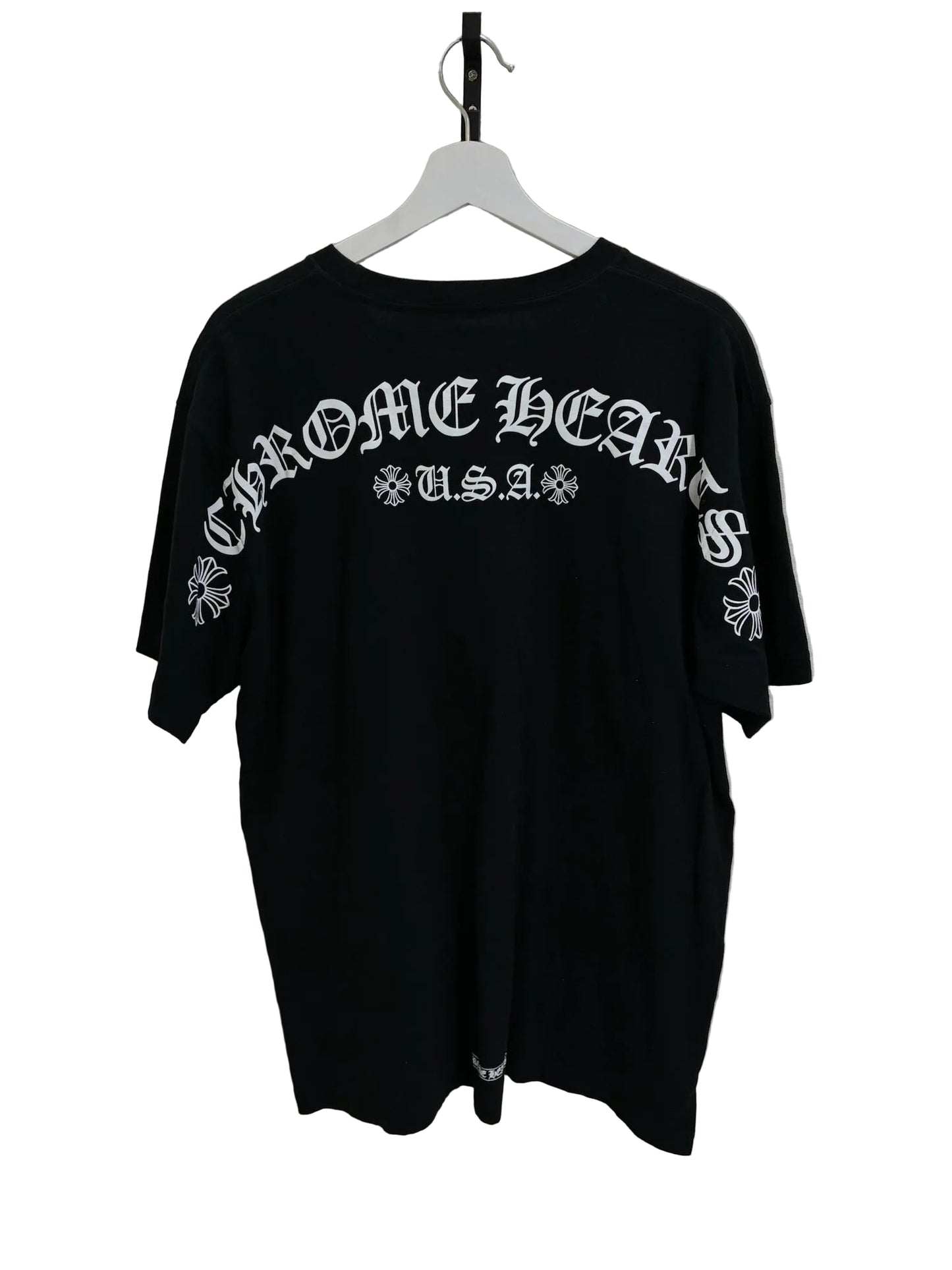 Chrome Hearts Scroll Logo Pocket T-shirt