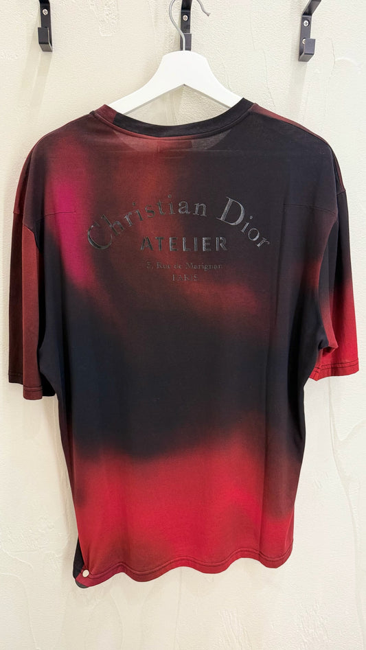 DIOR Atelier Tie-Dye Short Sleeve Shirt