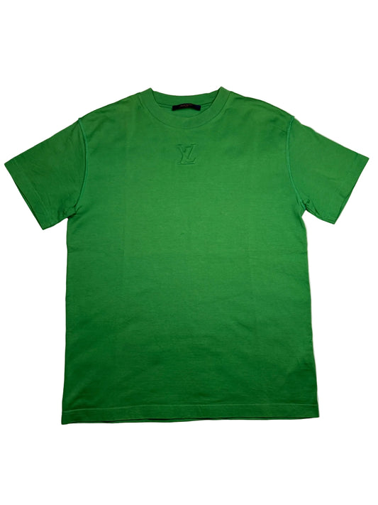 Louis Vuitton Green LV Debossed Tee