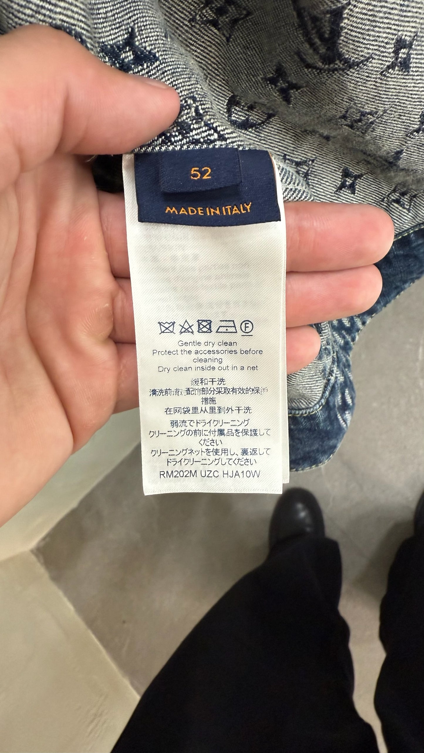 Louis Vuitton x Nigo Denim Jacket