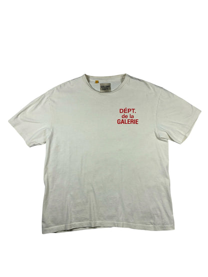 Gallery Dept Logo T-Shirt 'Cream'