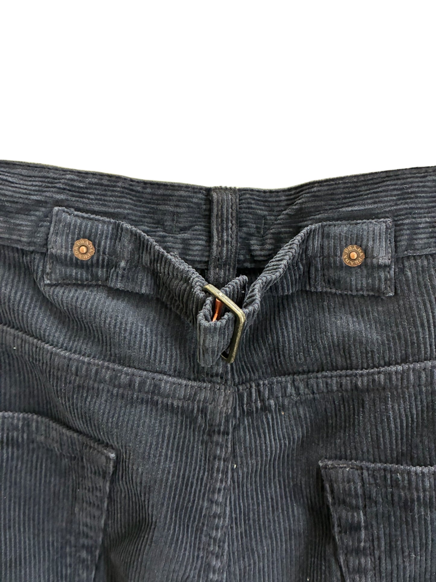 Prada Corduroy Relaxed Trousers