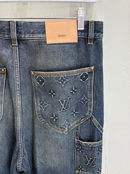 Louis Vuitton LV Monogram Carpenter Jeans