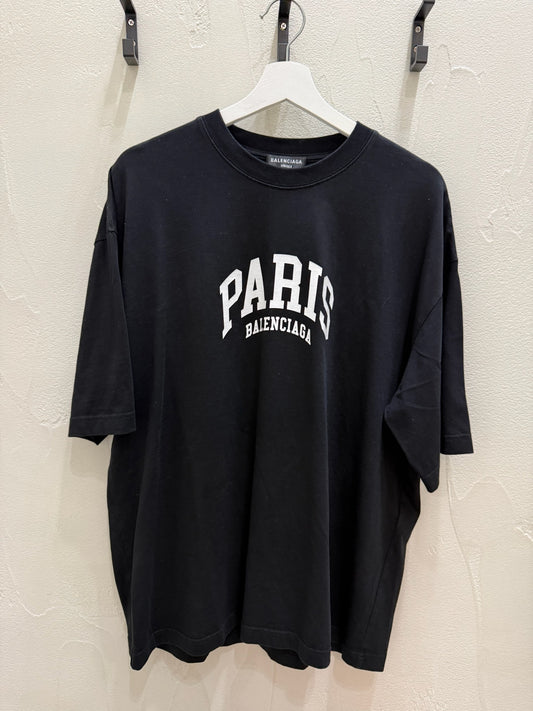 Balenciaga Mens Cities Paris T-Shirt