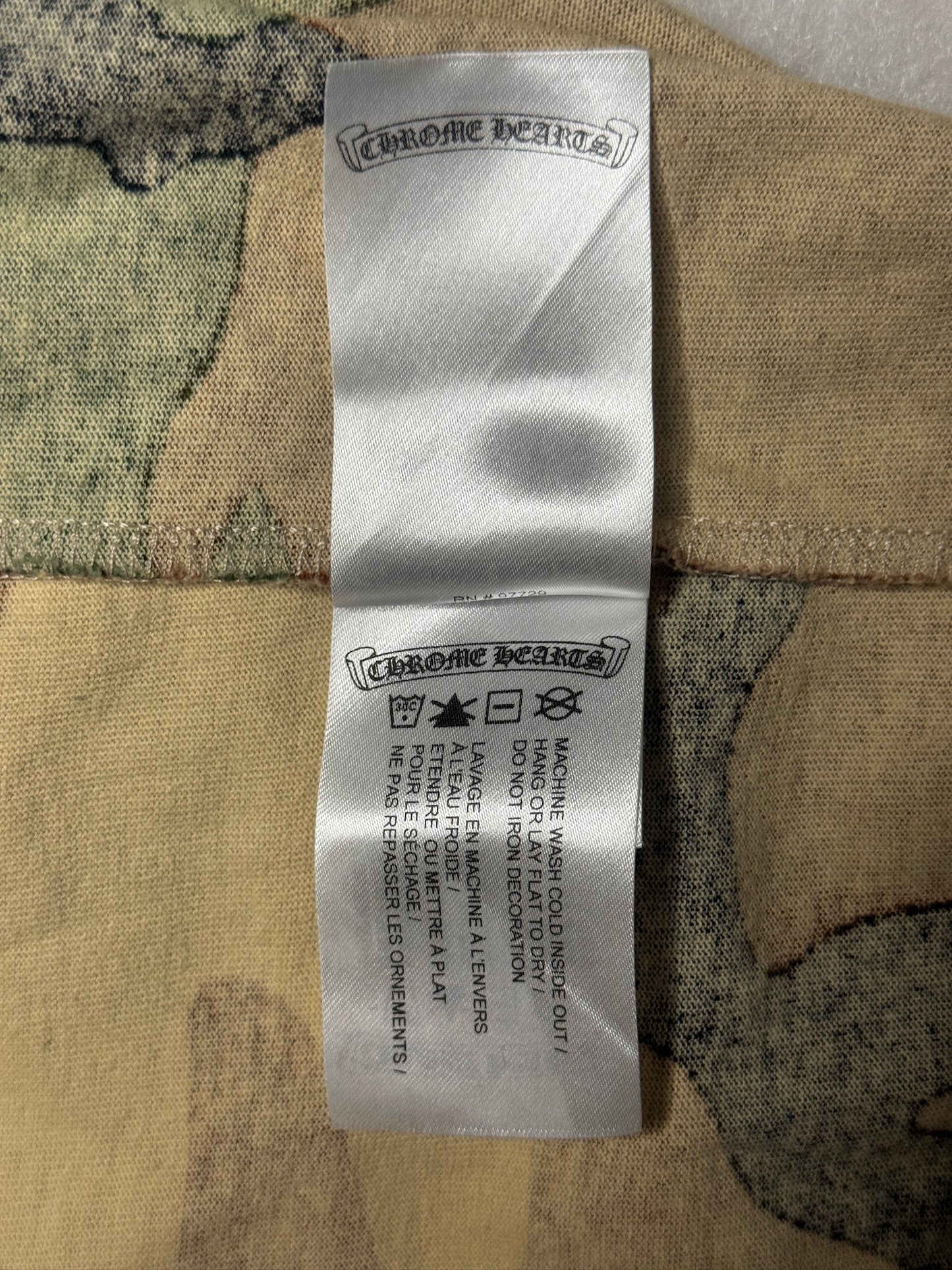 Chrome Hearts x Matty Boy Caution Camo T-shirt