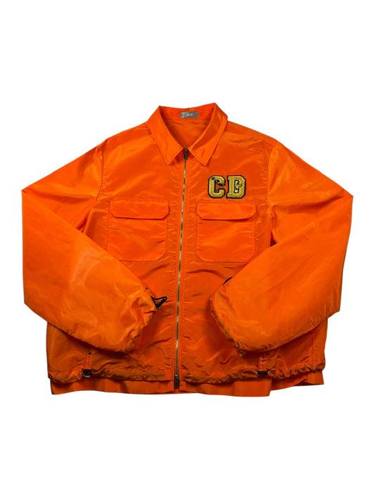 Dior X Kenny Scharf Orange Embroidered Windbreaker