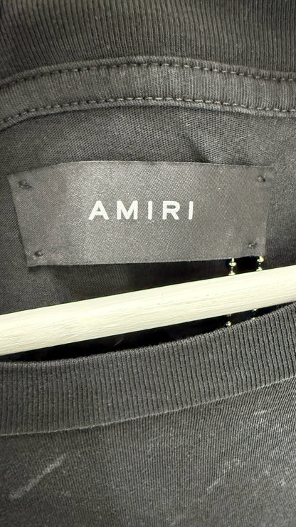 AMIRI Tiger Vintage Black T Shirt