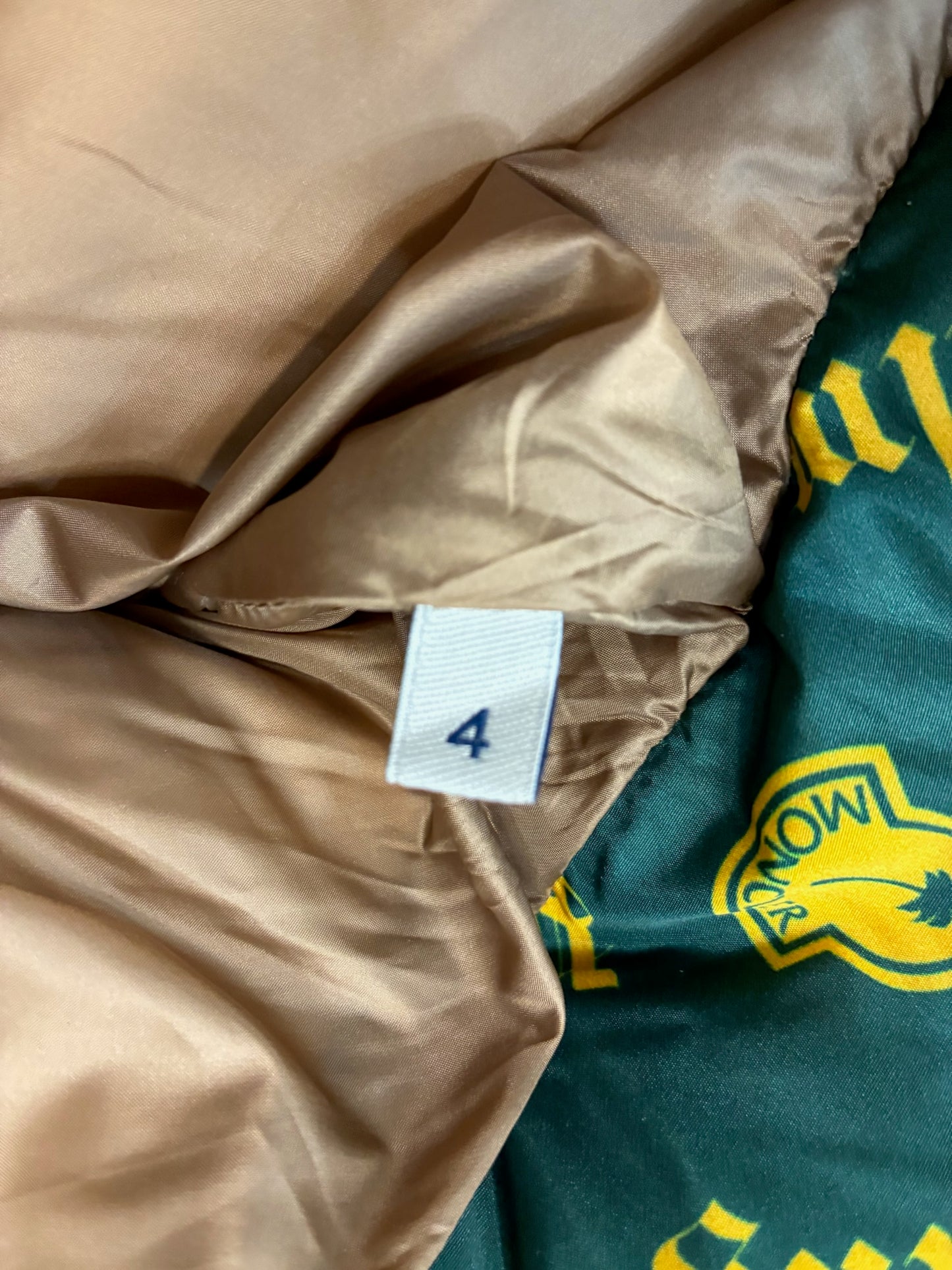 Moncler x Palm Angels Thompson Short Down Jacket Dark Green