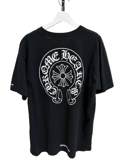 Chrome Hearts Horse Shoe Short Sleeve Tee Shirt