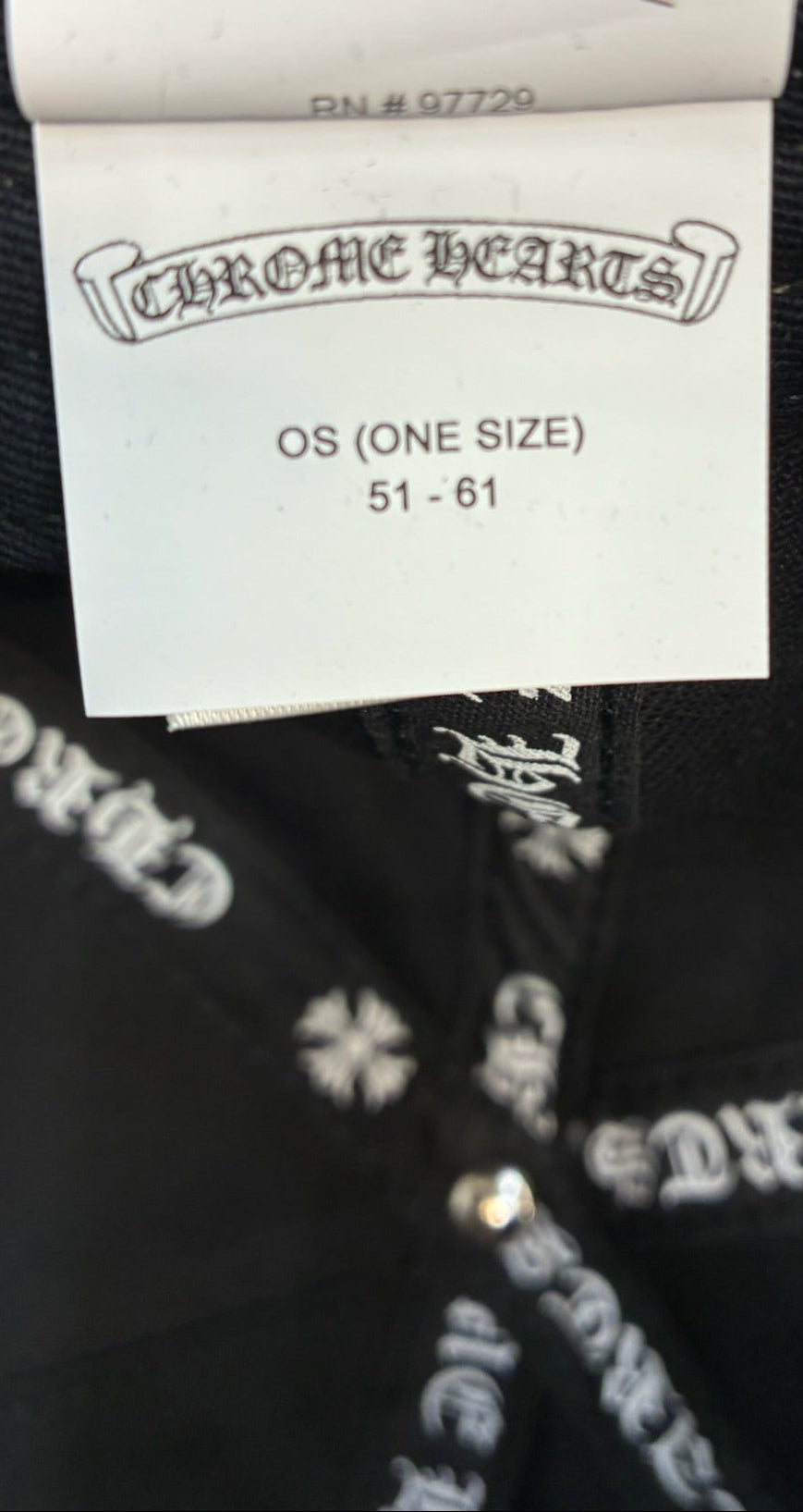 Chrome Hearts RS3 Hat