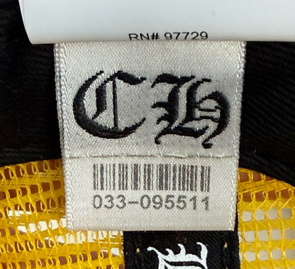 Chrome Hearts Multicolor Cross Trucker Hat Yellow