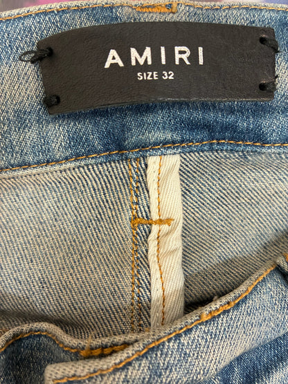 Amiri Shotgun Ripped Skinny Jeans