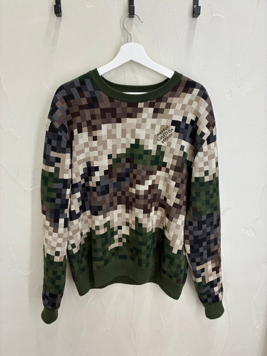 Louis Vuitton Pixelated Sweater By Pharell