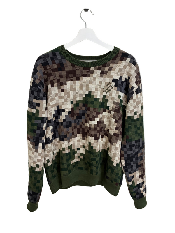 Pull pixelisé Louis Vuitton par Pharell 