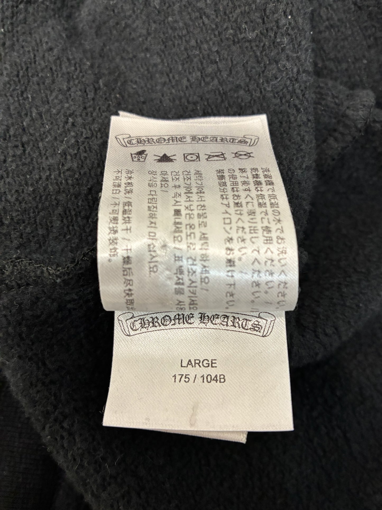 Chrome Hearts Made In Hollywood USA Hoodie Black/Red