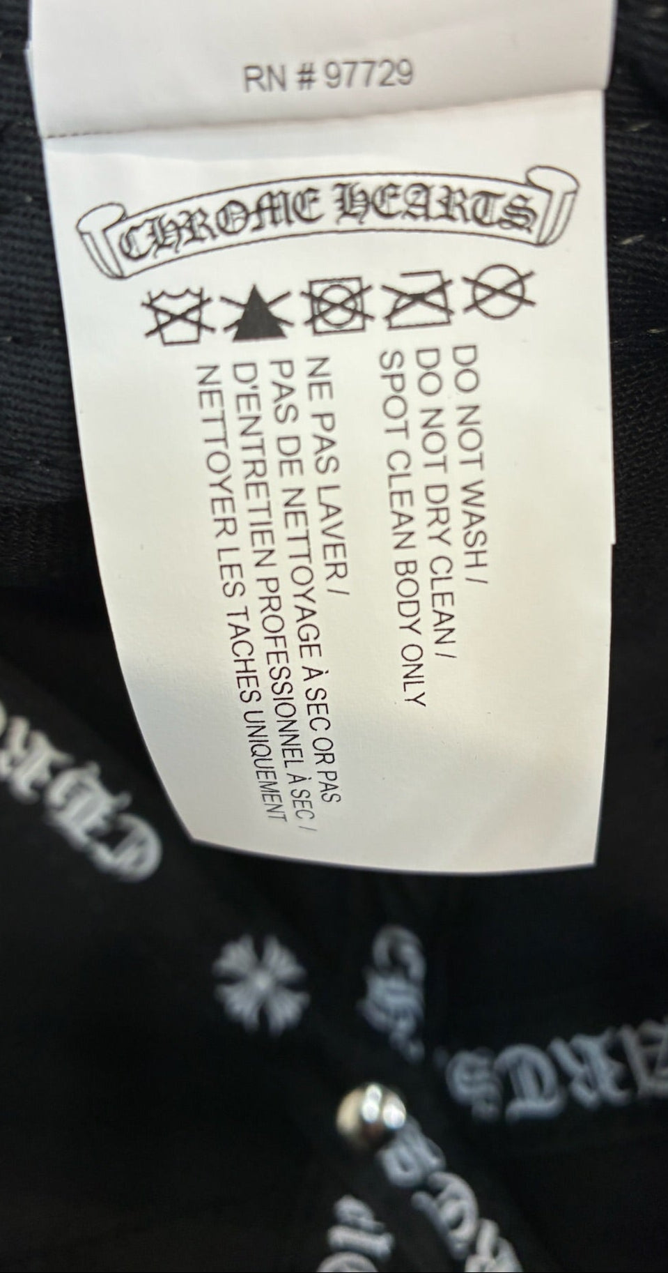 Chrome Hearts RS3 Hat