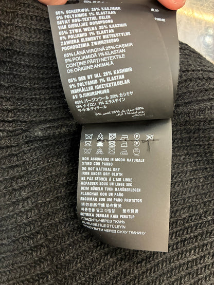 Prada Black Wool Beanie