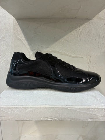 Prada America's Cup Black Patent Leather
