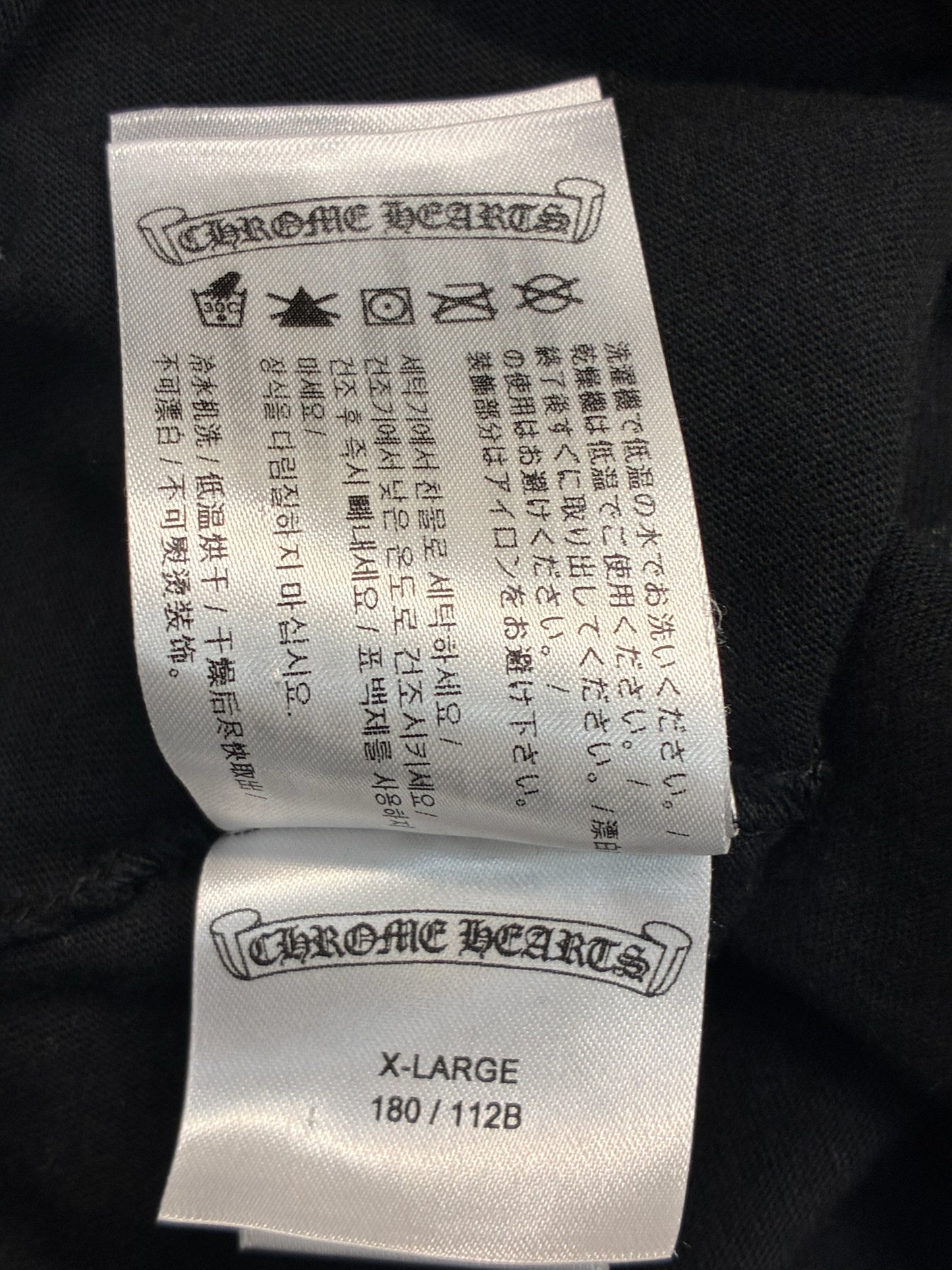 Chrome Hearts Multi Color Horseshoe Long Sleeve T-Shirt