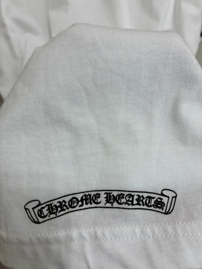 Chrome Hearts Neck Logo Long Sleeve Crewneck