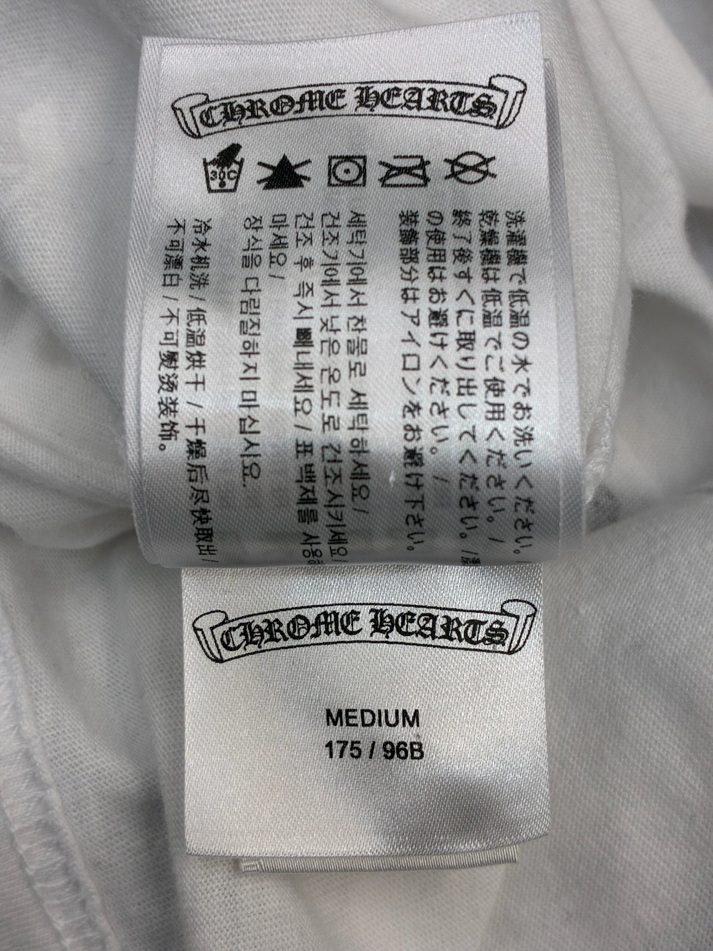 Chrome Hearts Multicolor Horseshoe Long-Sleeve T-Shirt