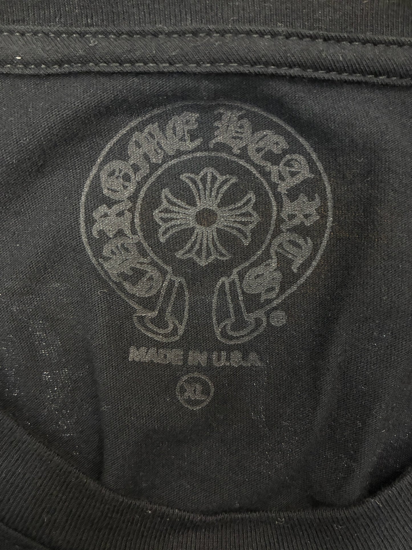 Chrome Hearts Scroll Logo Pocket T-shirt