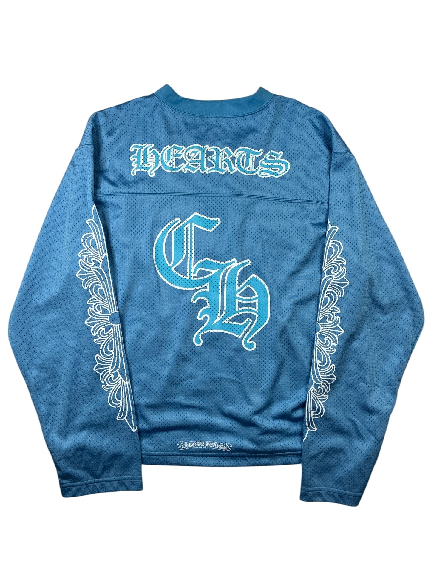 Chrome Hearts Mesh Floral Long Sleeve Jersey