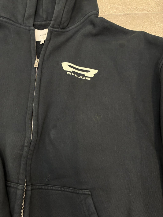 Rhude Campione Zip Up Hoodie