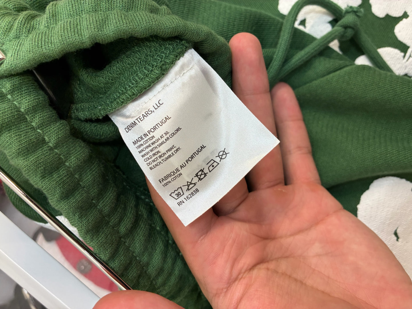 Denim Tears The Cotton Wreath Sweatpants Green